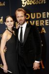 Utrecht 4 oktober 2019
Uitreiking gouden kalveren in schouwburg Utrecht. Thijs Romer met partner  Igone de Jongh