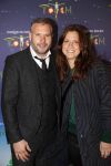 Den Haag 13 september 2019
Premiere Cirque du Soleil op het malieveld in Den Haag.
Tijl Beckand met zijn kinderen en vriendin