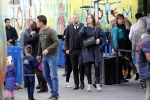 Den Haag 13 september 2019
Premiere Cirque du Soleil op het malieveld in Den Haag.
Tijl Beckand met zijn kinderen en vriendin