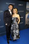 Amsterdam 28 oktober 2019
Premiere Galapagos in Tuschinski. Victoria Koblenko met partner Levchenko