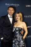 Amsterdam 28 oktober 2019
Premiere Galapagos in Tuschinski. Victoria Koblenko met partner Levchenko