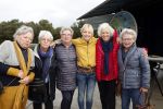 Boekel 19 oktober 2019
Meerdere boeren van boer zoekt vrouw stan op een mini markt in de stallen van Boerin Steffi. Ook Yvon Jaspers kwam met haar moeder en tantes een kijkje nemen.