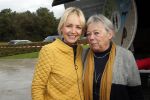 Boekel 19 oktober 2019
Meerdere boeren van boer zoekt vrouw stan op een mini markt in de stallen van Boerin Steffi. Ook Yvon Jaspers kwam met haar moeder en tantes een kijkje nemen.
