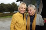 Boekel 19 oktober 2019
Meerdere boeren van boer zoekt vrouw stan op een mini markt in de stallen van Boerin Steffi. Ook Yvon Jaspers kwam met haar moeder en tantes een kijkje nemen.