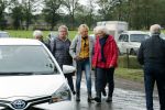 Boekel 19 oktober 2019
Meerdere boeren van boer zoekt vrouw stan op een mini markt in de stallen van Boerin Steffi. Ook Yvon Jaspers kwam met haar moeder en tantes een kijkje nemen.