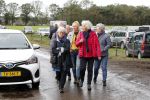 Boekel 19 oktober 2019
Meerdere boeren van boer zoekt vrouw stan op een mini markt in de stallen van Boerin Steffi. Ook Yvon Jaspers kwam met haar moeder en tantes een kijkje nemen.