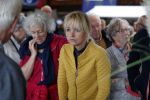 Boekel 19 oktober 2019
Meerdere boeren van boer zoekt vrouw stan op een mini markt in de stallen van Boerin Steffi. Ook Yvon Jaspers kwam met haar moeder en tantes een kijkje nemen.