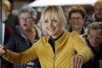 Boekel 19 oktober 2019
Meerdere boeren van boer zoekt vrouw stan op een mini markt in de stallen van Boerin Steffi. Ook Yvon Jaspers kwam met haar moeder en tantes een kijkje nemen.