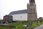 Dronrijp 29 oktober 2020
Het Graf van Aart Staartjes . Zijn huis staat tegen over de kerk.