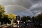 Amsterdam 21 oktober 2020
Regenboog bij de zuidas.