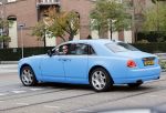 Amsterdam 24 oktober 2020
Bas Smit in blauwe Rolls Royce