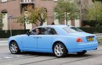 Amsterdam 24 oktober 2020
Bas Smit in blauwe Rolls Royce