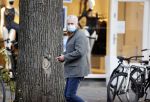 Amsterdam 19 oktober 2020
Bram Moszkowicz met zijn zoon Nathan in Amsterdam Zuid