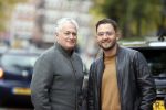 Amsterdam 19 oktober 2020
Bram Moszkowicz met zijn zoon Nathan in Amsterdam Zuid
