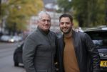 Amsterdam 19 oktober 2020
Bram Moszkowicz met zijn zoon Nathan in Amsterdam Zuid