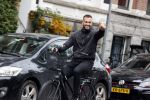 Amsterdam 21 oktober 2020
Dave Roelvink op de fiets in Amsterdam