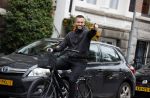 Amsterdam 21 oktober 2020
Dave Roelvink op de fiets in Amsterdam