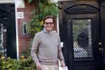 Den Haag 7 november 2020
Fran Jansen bij zijn huis .