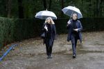 Naarden 8 oktober 2020
Begrafenis Jan des Bouvrie  op algemene begraafplaats Nieuw Valkeveen.
Piet Boon met zijn vriendin