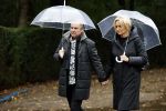 Naarden 8 oktober 2020
Begrafenis Jan des Bouvrie  op algemene begraafplaats Nieuw Valkeveen.
Rene en Natasja Froger