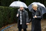 Naarden 8 oktober 2020
Begrafenis Jan des Bouvrie  op algemene begraafplaats Nieuw Valkeveen.
Rene en Natasja Froger
