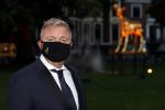 Utrecht 2 oktober 2020
Uitreiking gouden kalveren in de schouwburg van Utrecht.
Rene Mioch met mondkapje