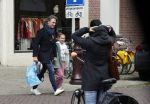 Amsterdam 7 oktober 2020
Rob v d Wouw met zijn dochter op de cornelis schuytstraat.