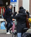 Amsterdam 7 oktober 2020
Rob v d Wouw met zijn dochter op de cornelis schuytstraat.