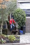 Mijdrecht 9 oktober 2020
Rogier Smit woont tijdelijk bij Rachel hazes met zijn hond.