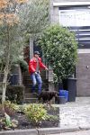 Mijdrecht 9 oktober 2020
Rogier Smit woont tijdelijk bij Rachel hazes met zijn hond.