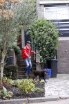 Mijdrecht 9 oktober 2020
Rogier Smit woont tijdelijk bij Rachel hazes met zijn hond.