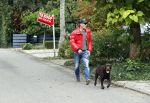 Mijdrecht 9 oktober 2020
Rogier Smit woont tijdelijk bij Rachel hazes met zijn hond.