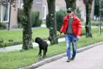 Mijdrecht 9 oktober 2020
Rogier Smit woont tijdelijk bij Rachel hazes met zijn hond.