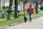 Mijdrecht 9 oktober 2020
Rogier Smit woont tijdelijk bij Rachel hazes met zijn hond.