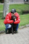 Mijdrecht 9 oktober 2020
Rogier Smit woont tijdelijk bij Rachel hazes met zijn hond.