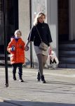 Amsterdam 7 november 2020
Suze Mens met haar zoon op straat in Amsterdam zuid