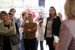 Bussum 4 november 2021
Irene Moors opent het nieuwe pand van stichting Pruijck. initiatiefnemers zijn Inge v Gulden Jose v Kippersluis en Peter Meijer