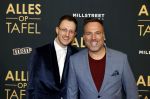 Amsterdam 1 november 2021
Premiere alles op tafel in het deLamar theater.
Barry paf met partner