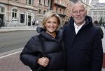 Amsterdam 18 oktober 2021
Boekpresentatie Andre v Duin geschreven door Bert Kuizenga . De presentatie vindt plaats in het DeLamar theater. 
Caroline Tensen met haar man Ernst Jan Smits