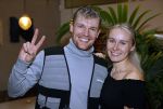 Hilversum 20 oktober 2021
Boek presentatie Irma Knol met haar zoons Milan Knol Enzo Knol en Sjen Knol . Enzo met zijn vriendin Myron Koops