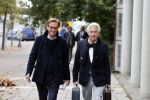 Den Haag 8 november 2021
Rechtszaak Frank en Rogier in de rechtbank van Den Haag .
Frank Jansen en Rogier Smit met hun beider advocaten