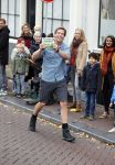 Amsterdam 6 november 2021
Freek Vonk bij zijn pop up store voor zijn nieuwe boek