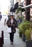 Amsterdam 24 oktober 2021
Glennis Grace op haar electrische KNAAP bike