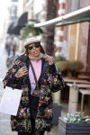 Amsterdam 24 oktober 2021
Glennis Grace op haar electrische KNAAP bike