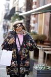 Amsterdam 24 oktober 2021
Glennis Grace op haar electrische KNAAP bike