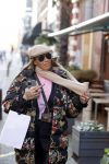 Amsterdam 24 oktober 2021
Glennis Grace op haar electrische KNAAP bike