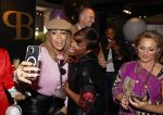 Amsterdam 24 oktober 2021
Berget lewis viert haar 50e verjaardag bin Pasta e Basta. Glennis Grace en Edsilia Rombley