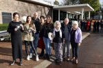 Amsterdam 5 november 2021
Slaan van Munt Herman Brood ivm 75e verjaardag. Zijn vrouw Xandra en dochters Holly Lola en Brenda  zijn natuurlijk aanwezig. familie Herman Brood