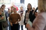 Bussum 4 november 2021
Irene Moors opent het nieuwe pand van stichting Pruijck. initiatiefnemers zijn Inge v Gulden Jose v Kippersluis en Peter Meijer