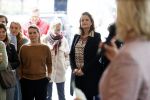 Bussum 4 november 2021
Irene Moors opent het nieuwe pand van stichting Pruijck. initiatiefnemers zijn Inge v Gulden Jose v Kippersluis en Peter Meijer